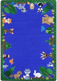 Joy Carpets Kid Essentials Animals Among Us Multi